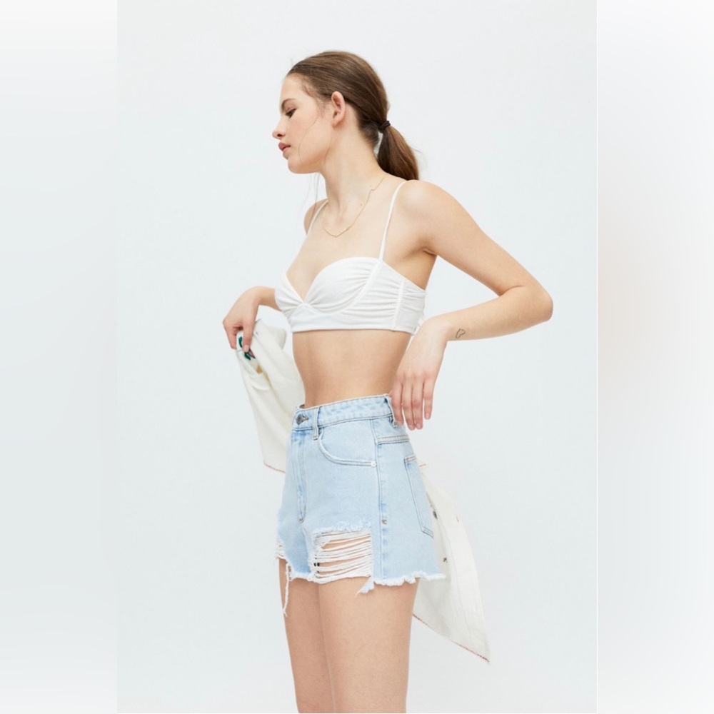 ABrand A High-Waisted Relaxed Shorts